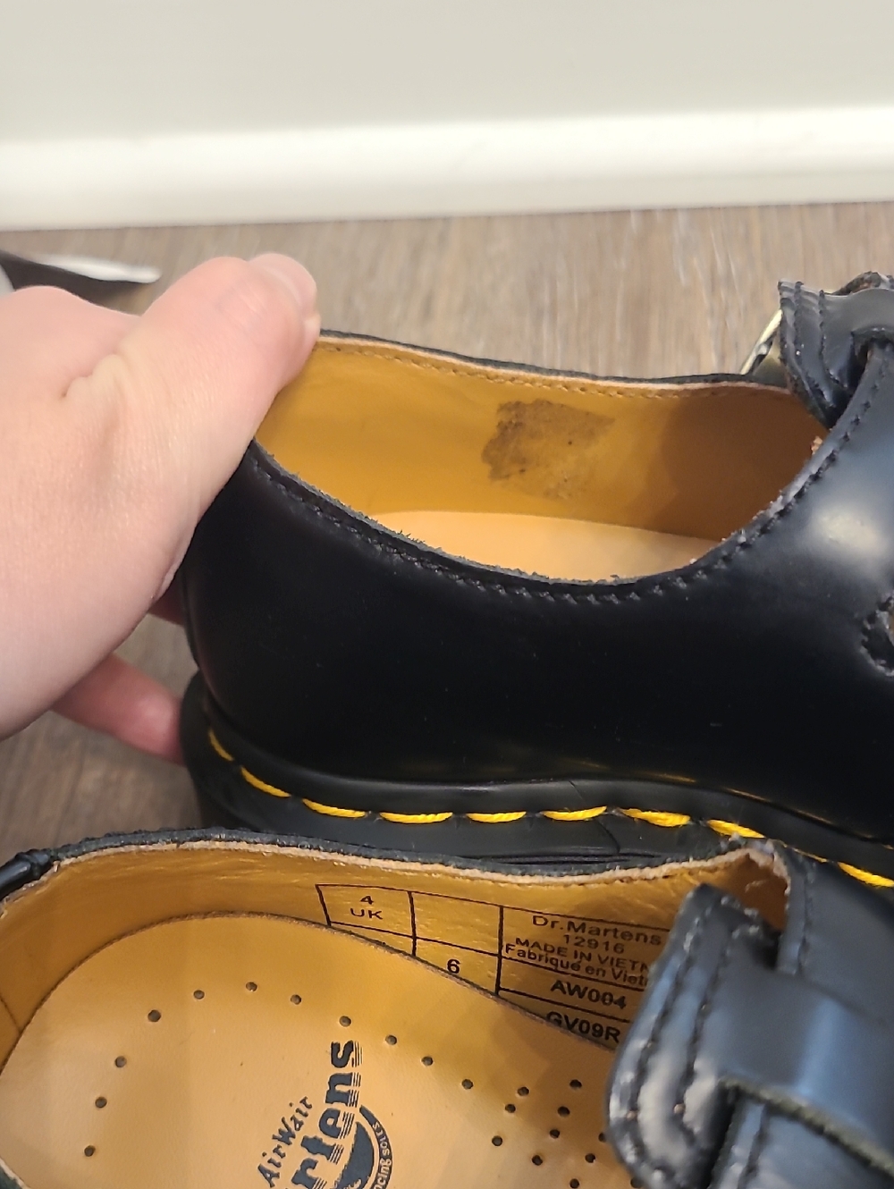 Dr Martens 8065 Mary Jane Buckle Strap Shoes - Picture 9 of 9